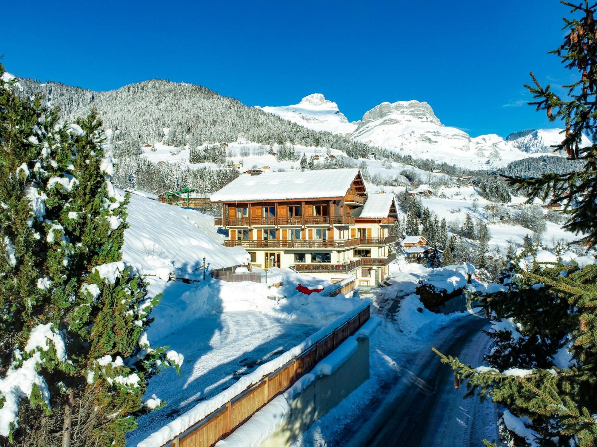 Hotel Chalet Les Rhodos Cordon Exterior foto